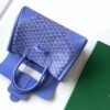 Goyard Goyardine Saigon MM w/ Tags - Blue Totes, Handbags - GOY48369