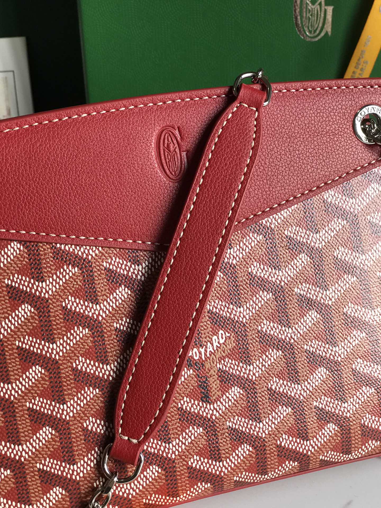 Goyard Goyardine Sac Rouette Mini - red Shoulder Bags, Handbags - GOY45578