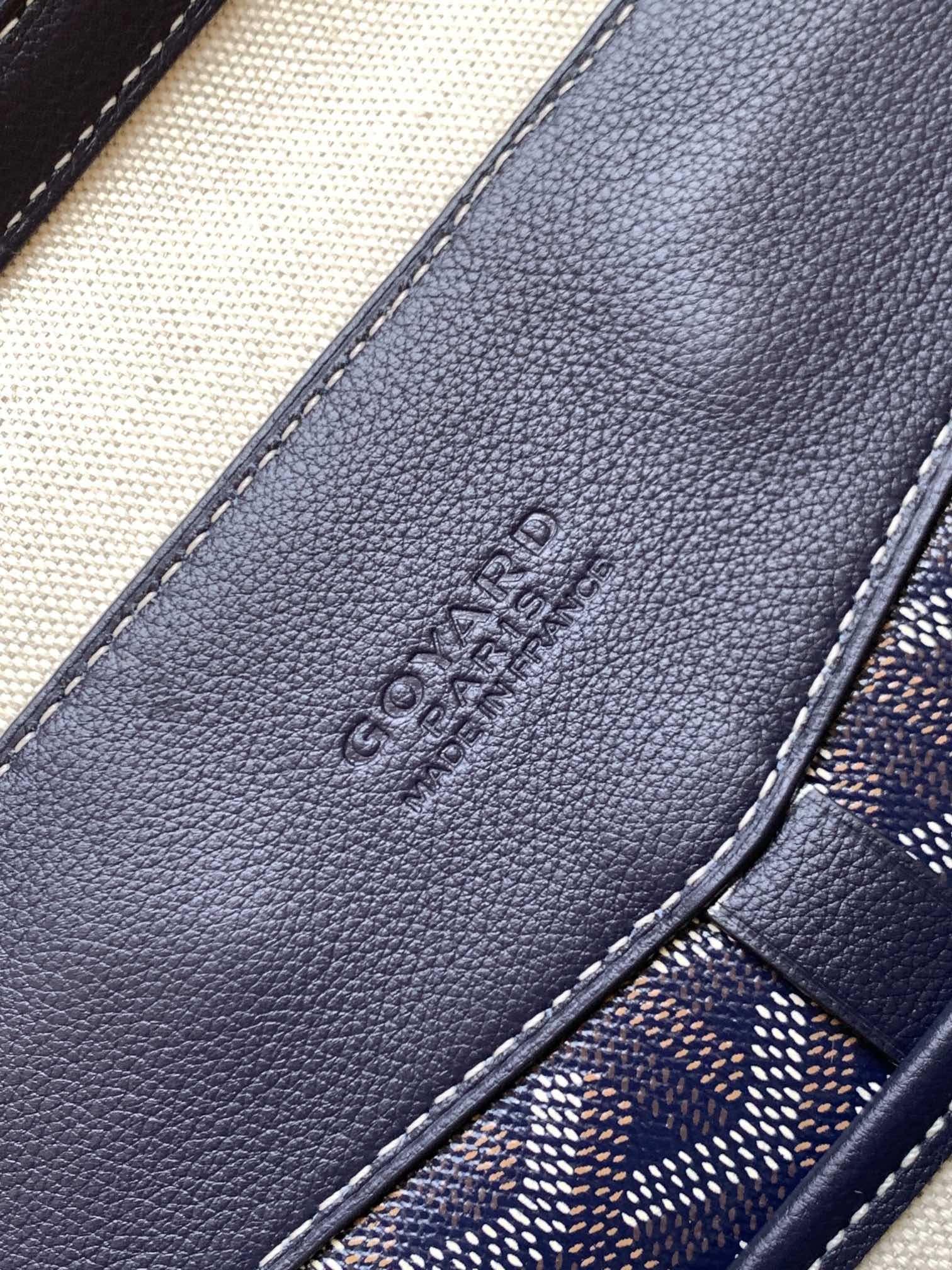Goyard Cisalpin MM Rucksack Backpack Blue navy