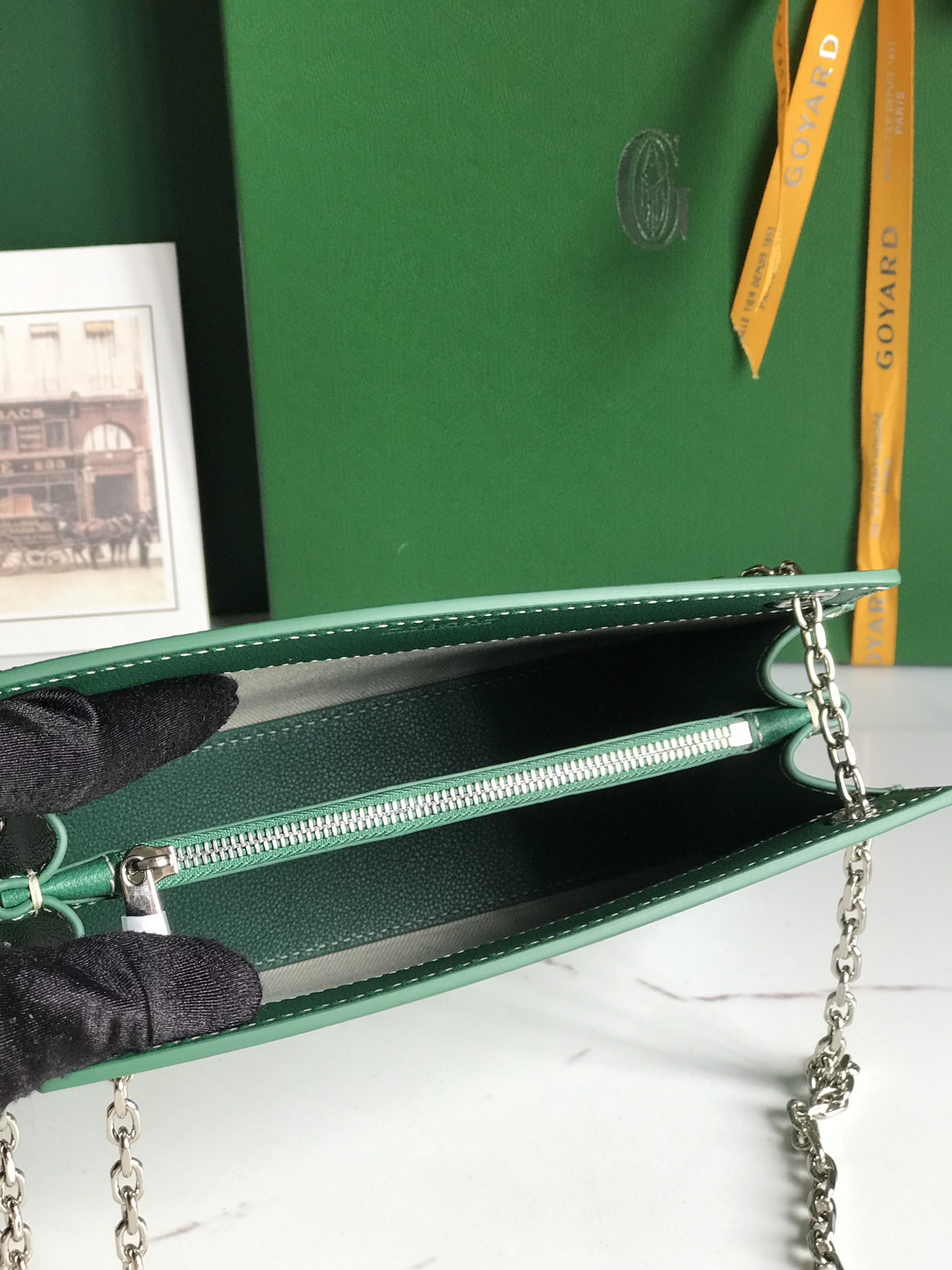 Goyard Goyardine Sac Rouette Mini - green Shoulder Bags, Handbags - GOY45578