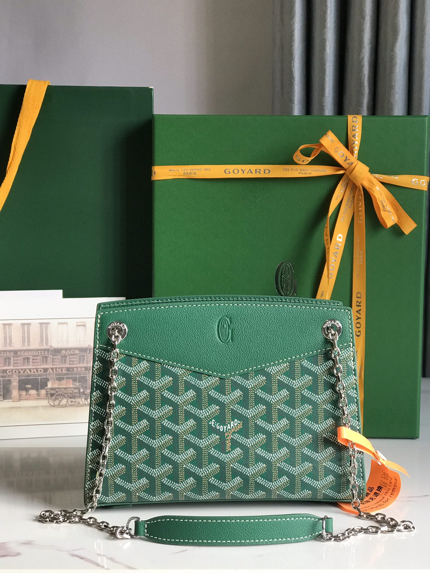 Goyard Goyardine Sac Rouette Mini - green Shoulder Bags, Handbags - GOY45578