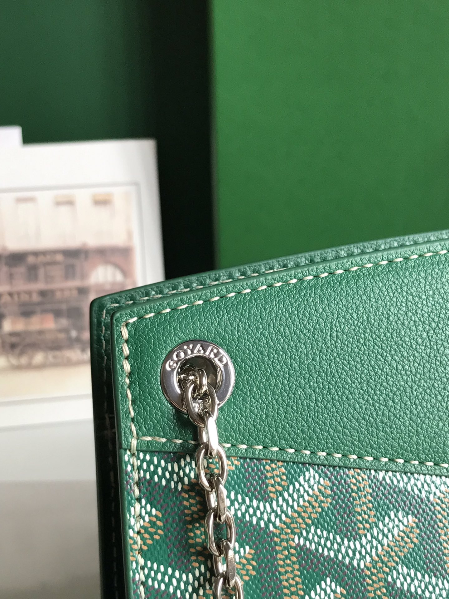 Goyard Goyardine Sac Rouette Mini - green Shoulder Bags, Handbags - GOY45578