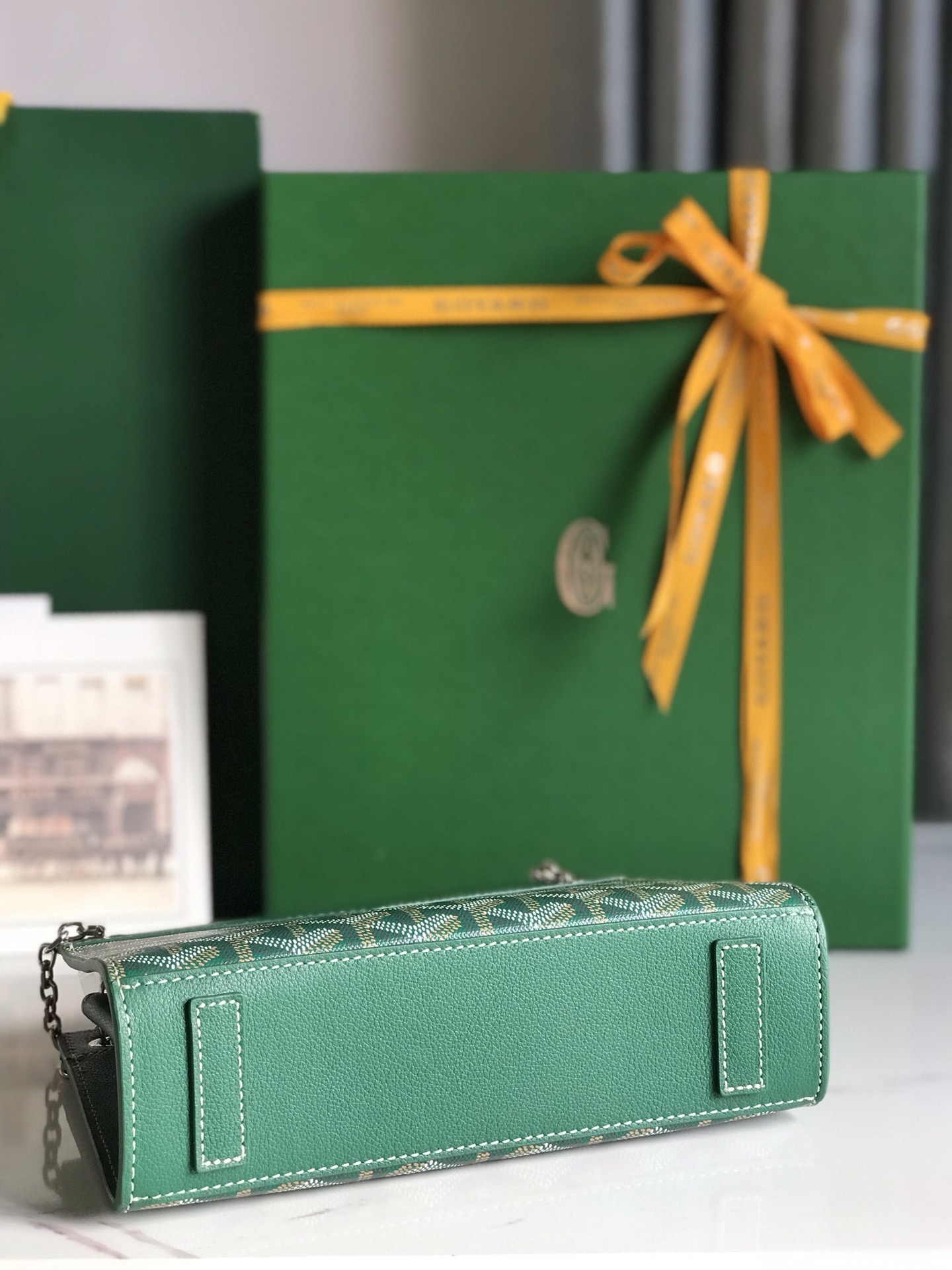 Goyard Goyardine Sac Rouette Mini - green Shoulder Bags, Handbags - GOY45578
