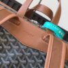 GOYARD Goyardine Calfskin Cisalpin Backpack Black Gold