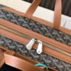 GOYARD Goyardine Calfskin Cisalpin Backpack Black Gold