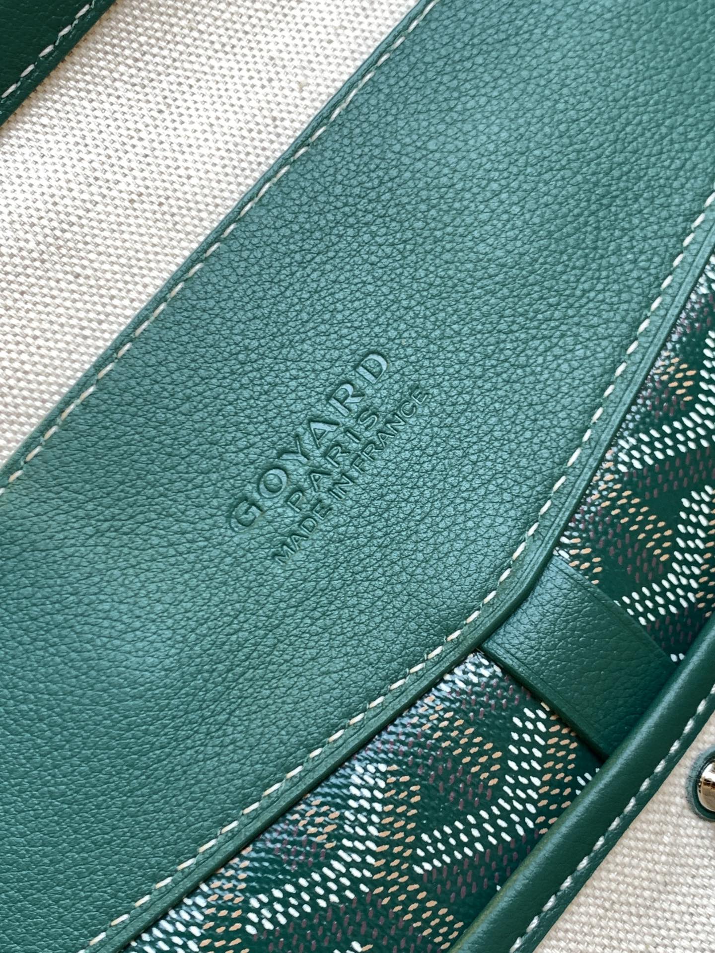 Goyard Cisalpin Backpack Coated Canvas Green 2974391