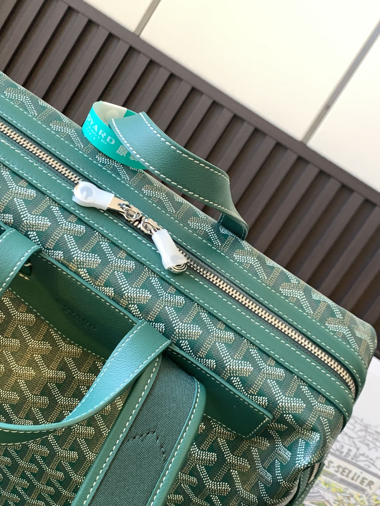 Goyard Cisalpin Backpack Coated Canvas Green 2974391