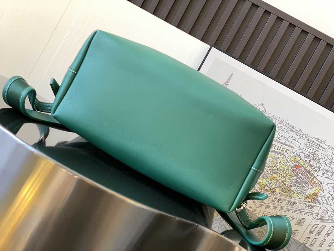 Goyard Cisalpin Backpack Coated Canvas Green 2974391