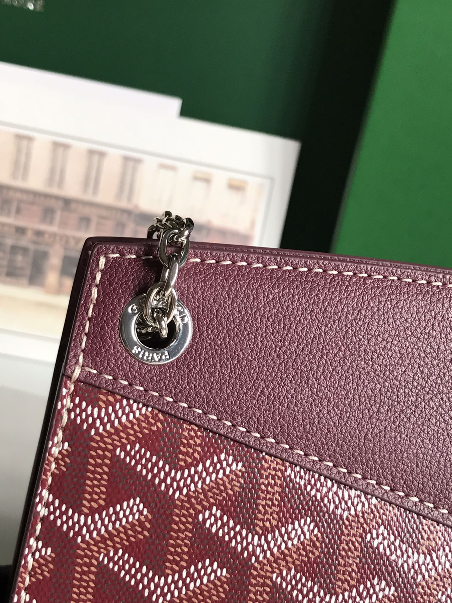 Goyard Goyardine Sac Rouette Mini - Burgundy Shoulder Bags, Handbags - GOY45578
