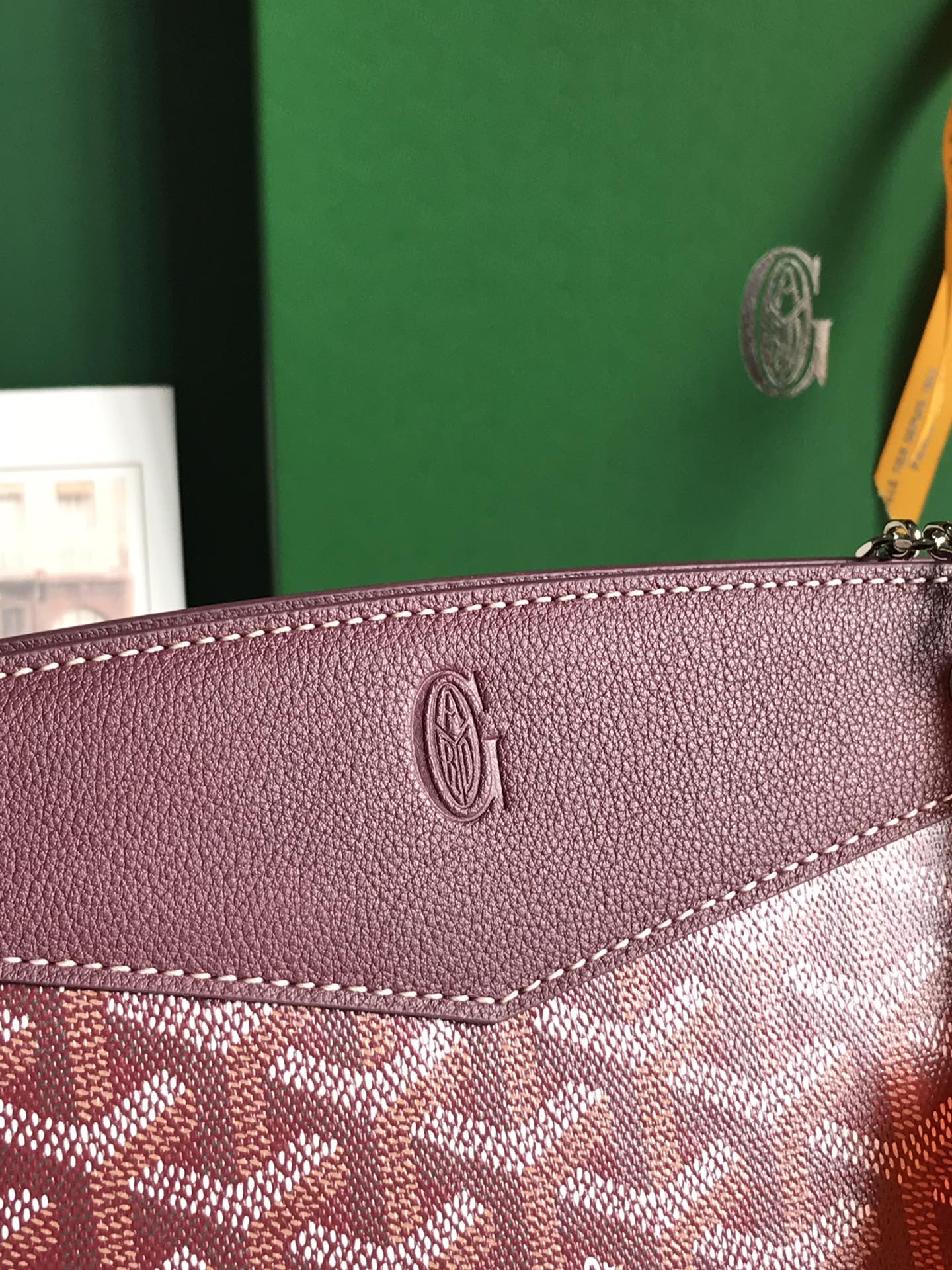 Goyard Goyardine Sac Rouette Mini - Burgundy Shoulder Bags, Handbags - GOY45578