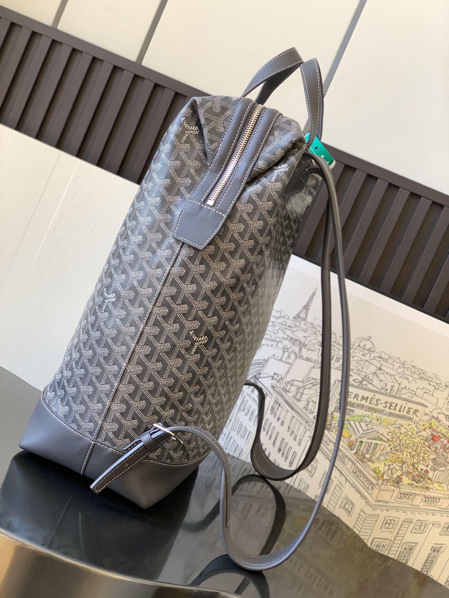 Goyard Goyardine Cisalpin Backpack - Grey Backpacks,