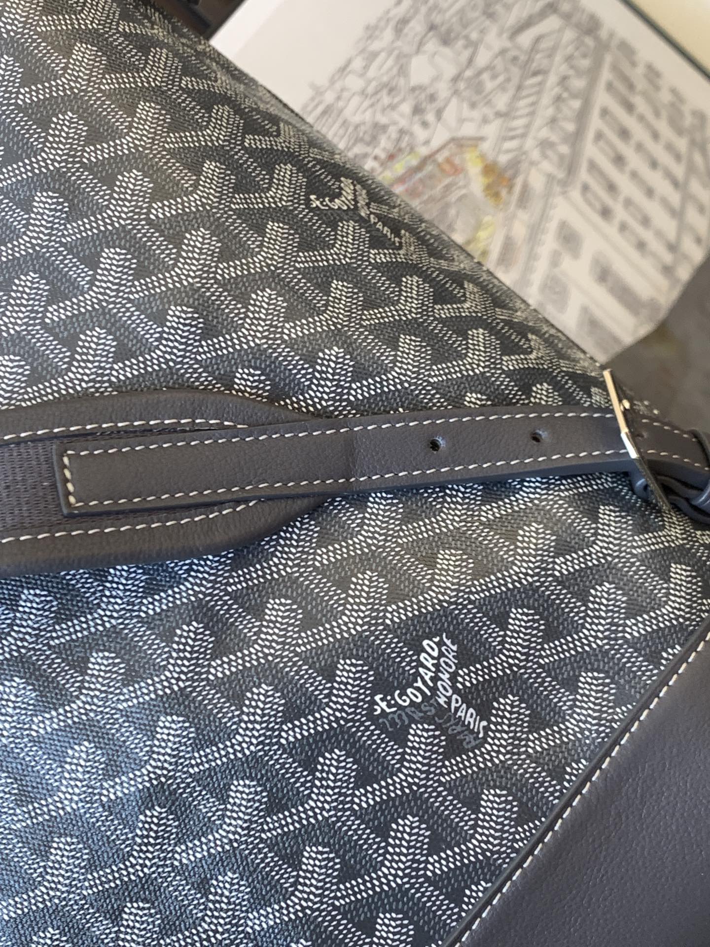 Goyard Goyardine Cisalpin Backpack - Grey Backpacks,