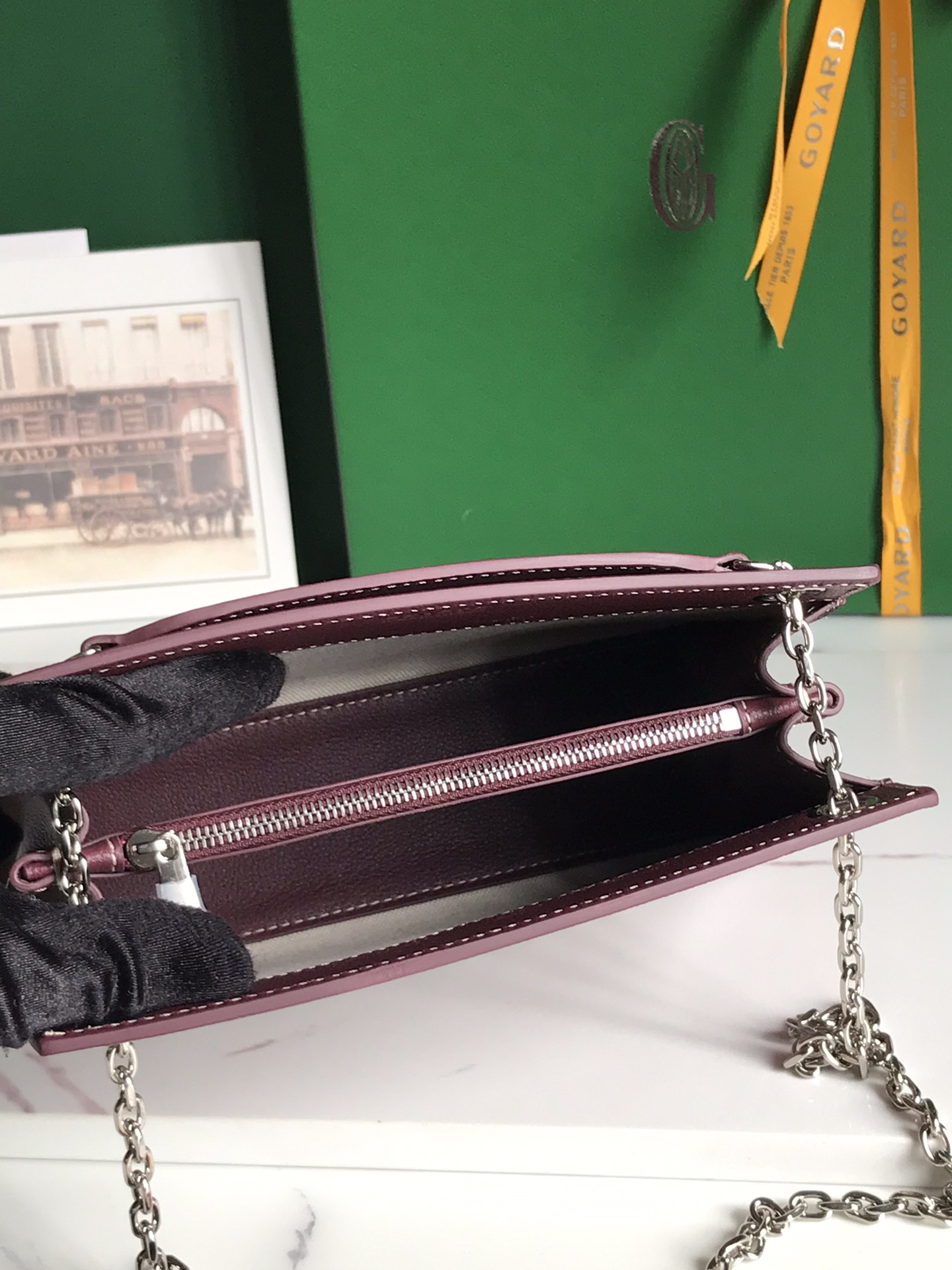 Goyard Goyardine Sac Rouette Mini - Burgundy Shoulder Bags, Handbags - GOY45578
