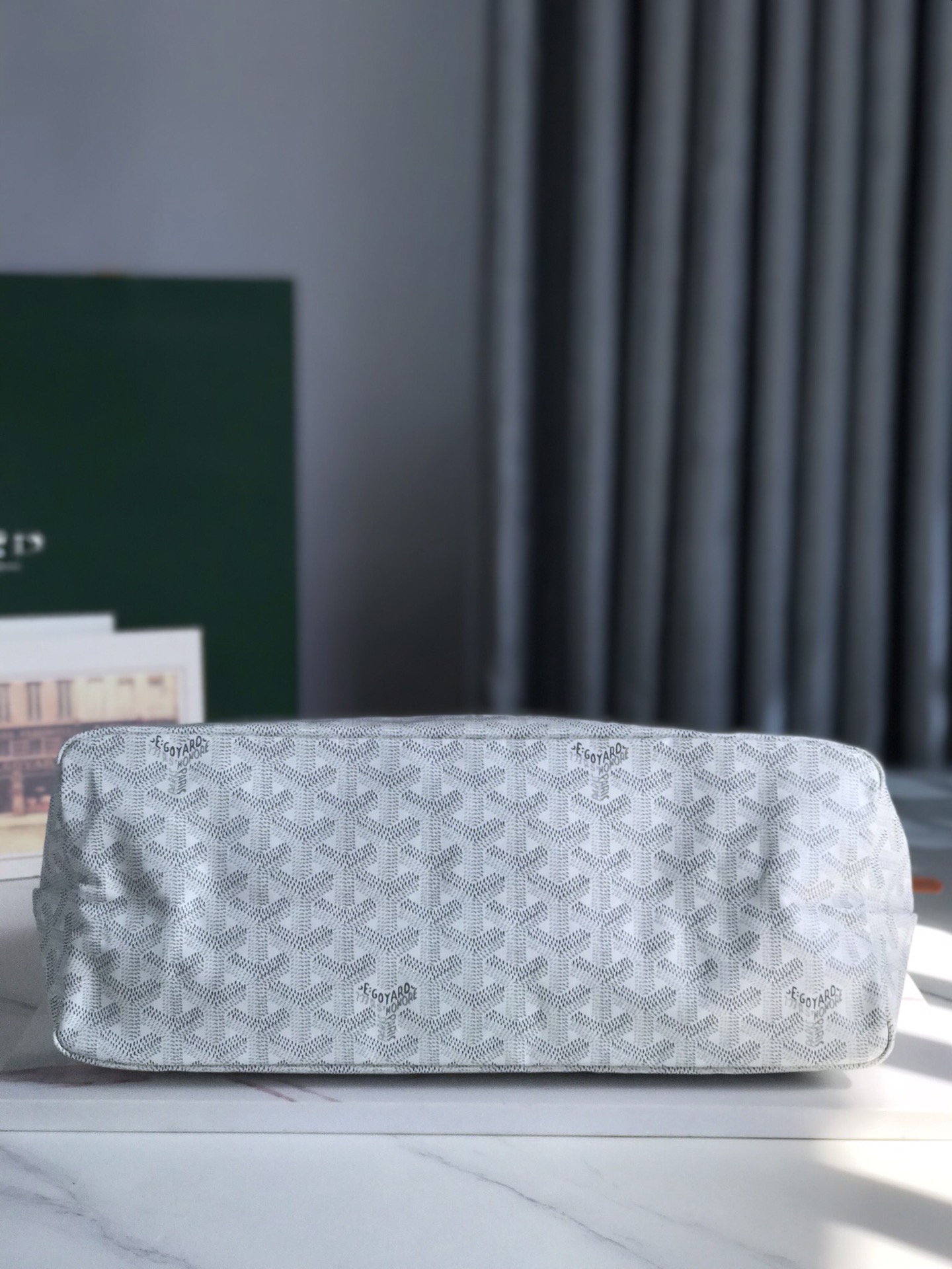 Goyard Bohemme Hobo Bag White Women's Tote Bag White