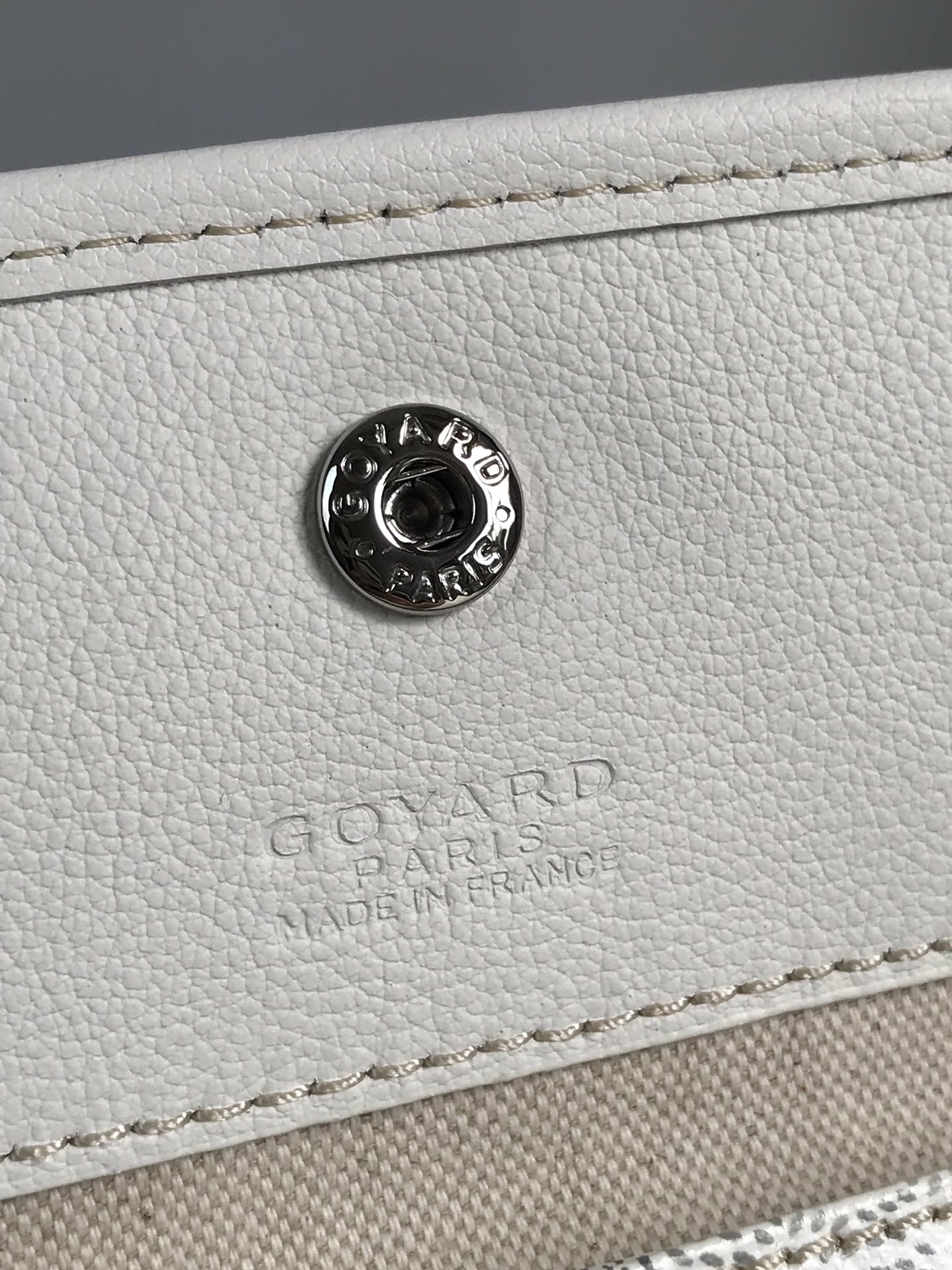 Goyard Bohemme Hobo Bag White Women's Tote Bag White