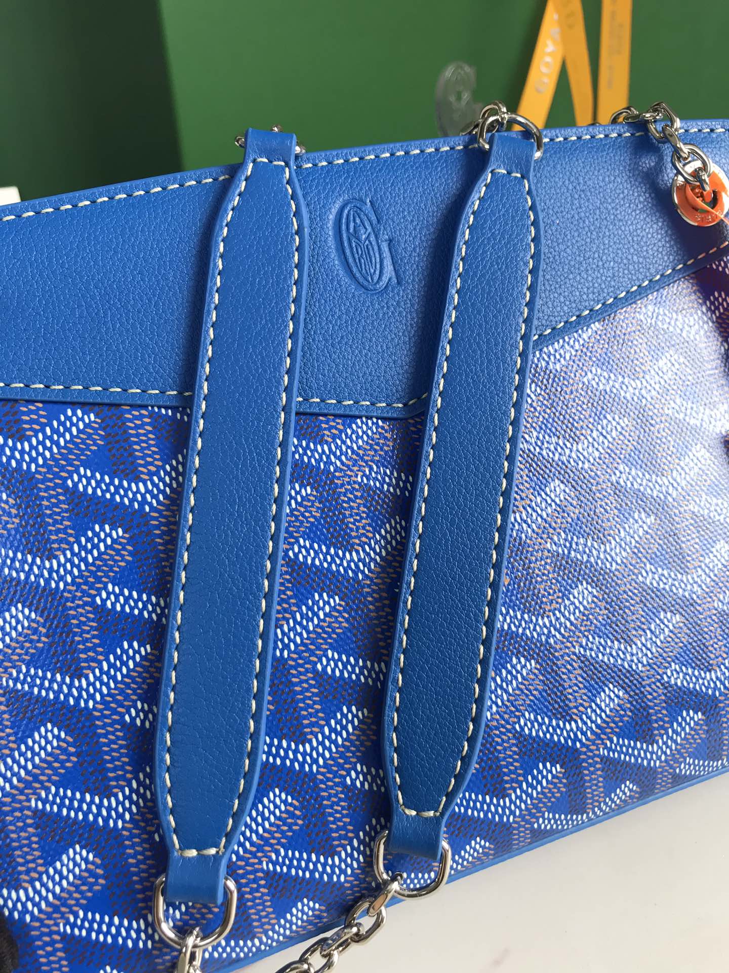 Goyard Rouette Structur Mini Bag Sky Blue Nib