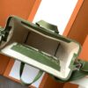 GOYARD Goyardine Calfskin Cisalpin MM Backpack Khaki green