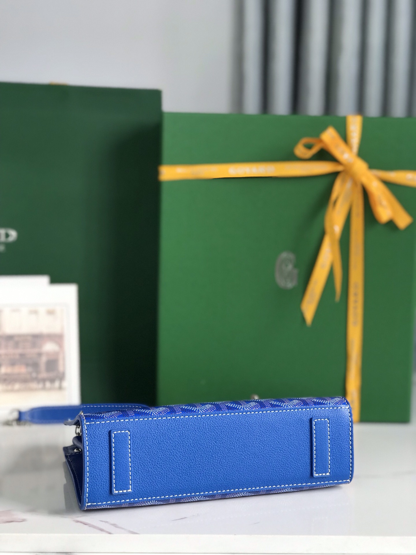 Goyard Rouette Structur Mini Bag Sky Blue Nib