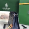 Goyard Navy Blue Rouette Structuré Mini Bag