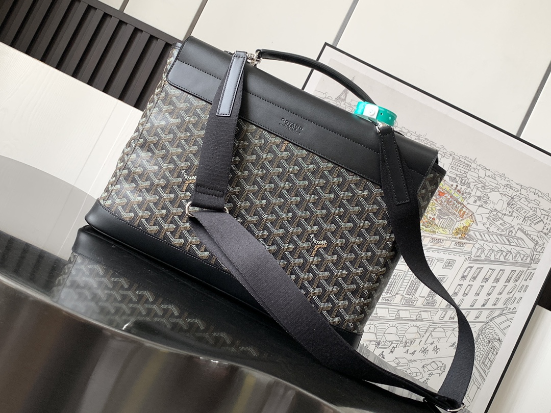 Goyard Pre-Owned 2023 Citadin two-way Bag | Black