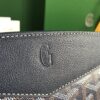 Goyard Navy Blue Rouette Structuré Mini Bag