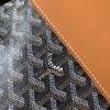 GOYARD Paris Brown Leather Monogram Attache Briefcase