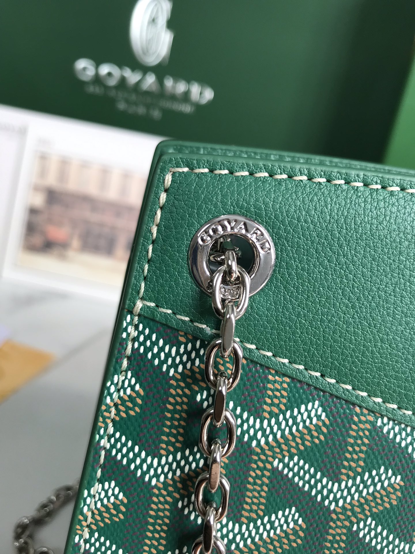 Goyard Rouette Structure Mini Shoulder Bag Black Tan –