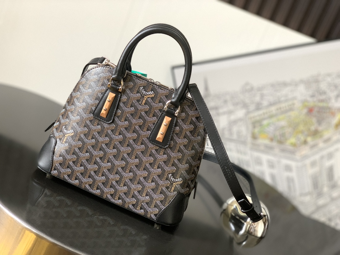 GOYARD Goyardine Mini Vendome Black 1616795 |
