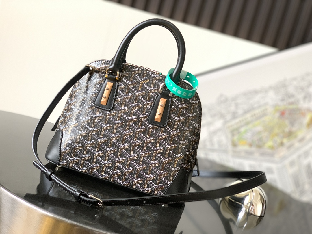 GOYARD Goyardine Mini Vendome Black 1616795 |