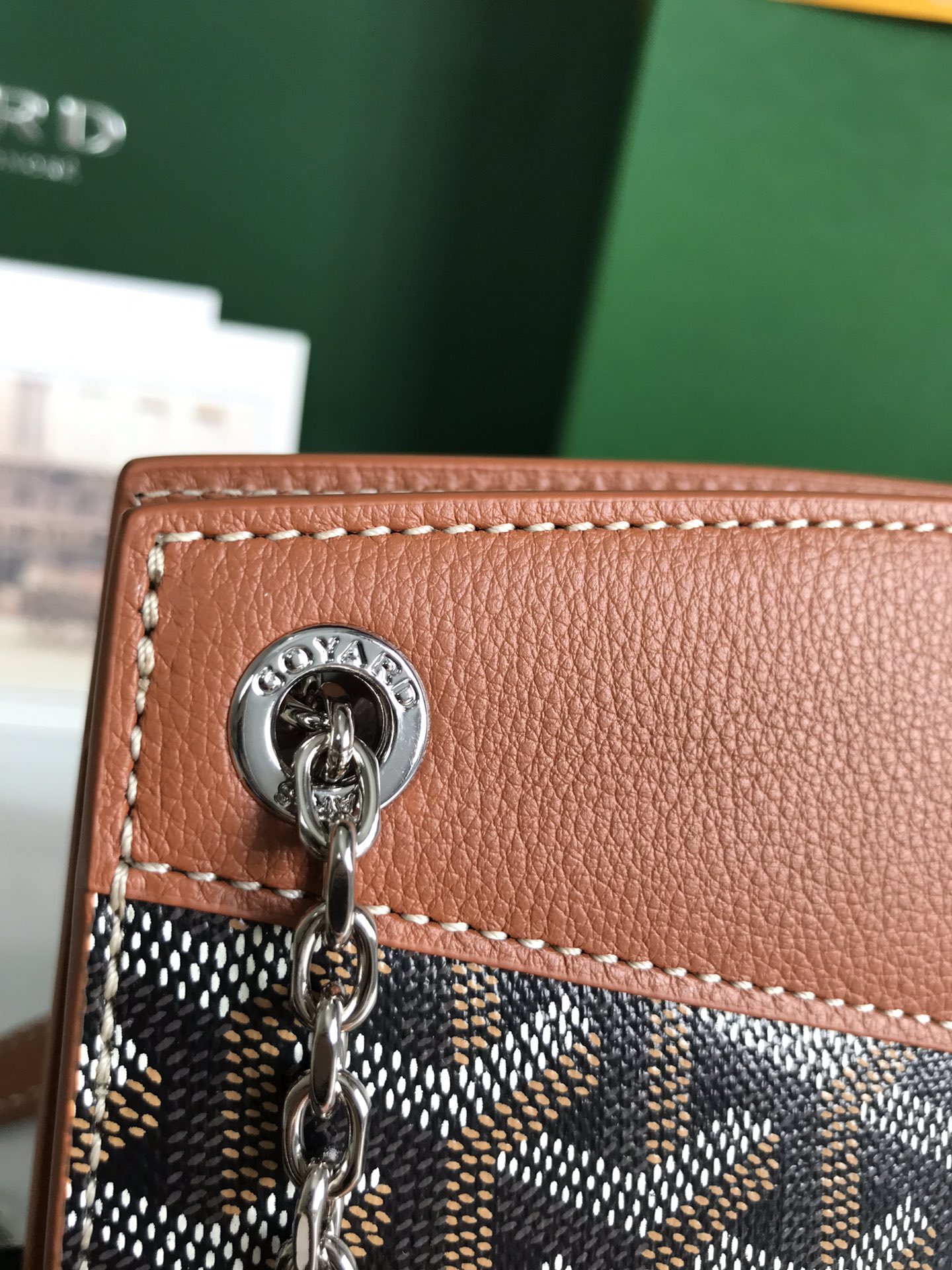 Jual Goyard Rouette Structure Mini Shoulder Bag Black