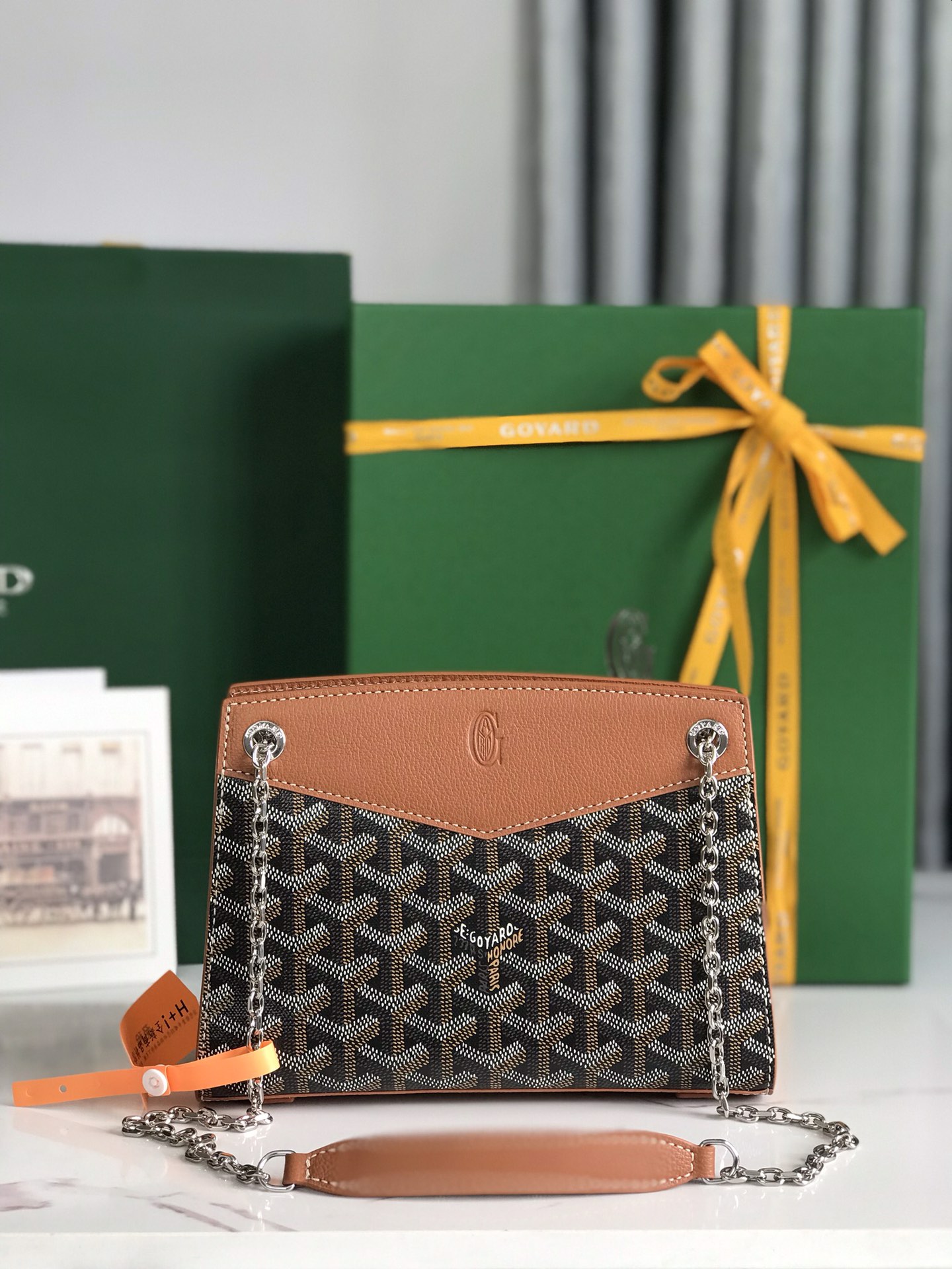Jual Goyard Rouette Structure Mini Shoulder Bag Black