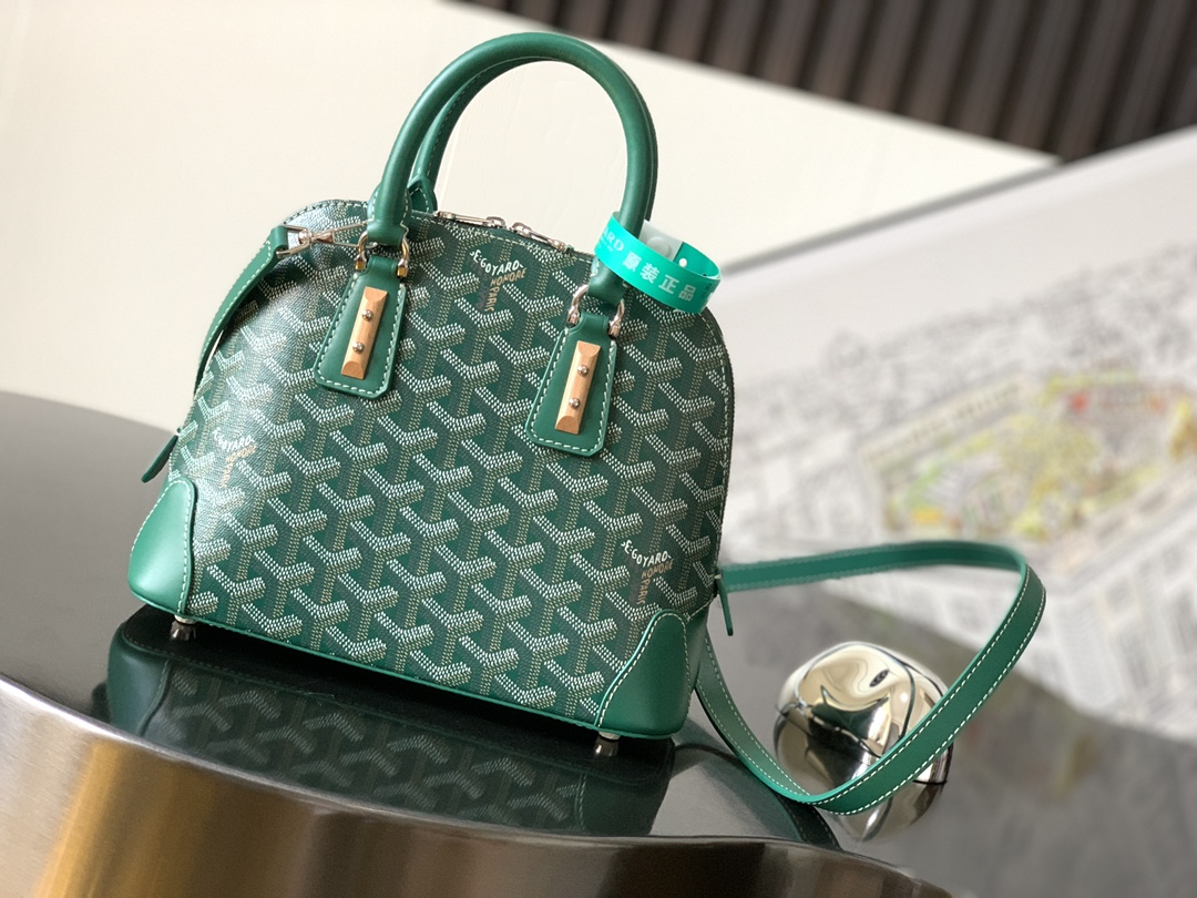 Goyard Women Vendôme Mini Bag-Green VENDO2MINTY