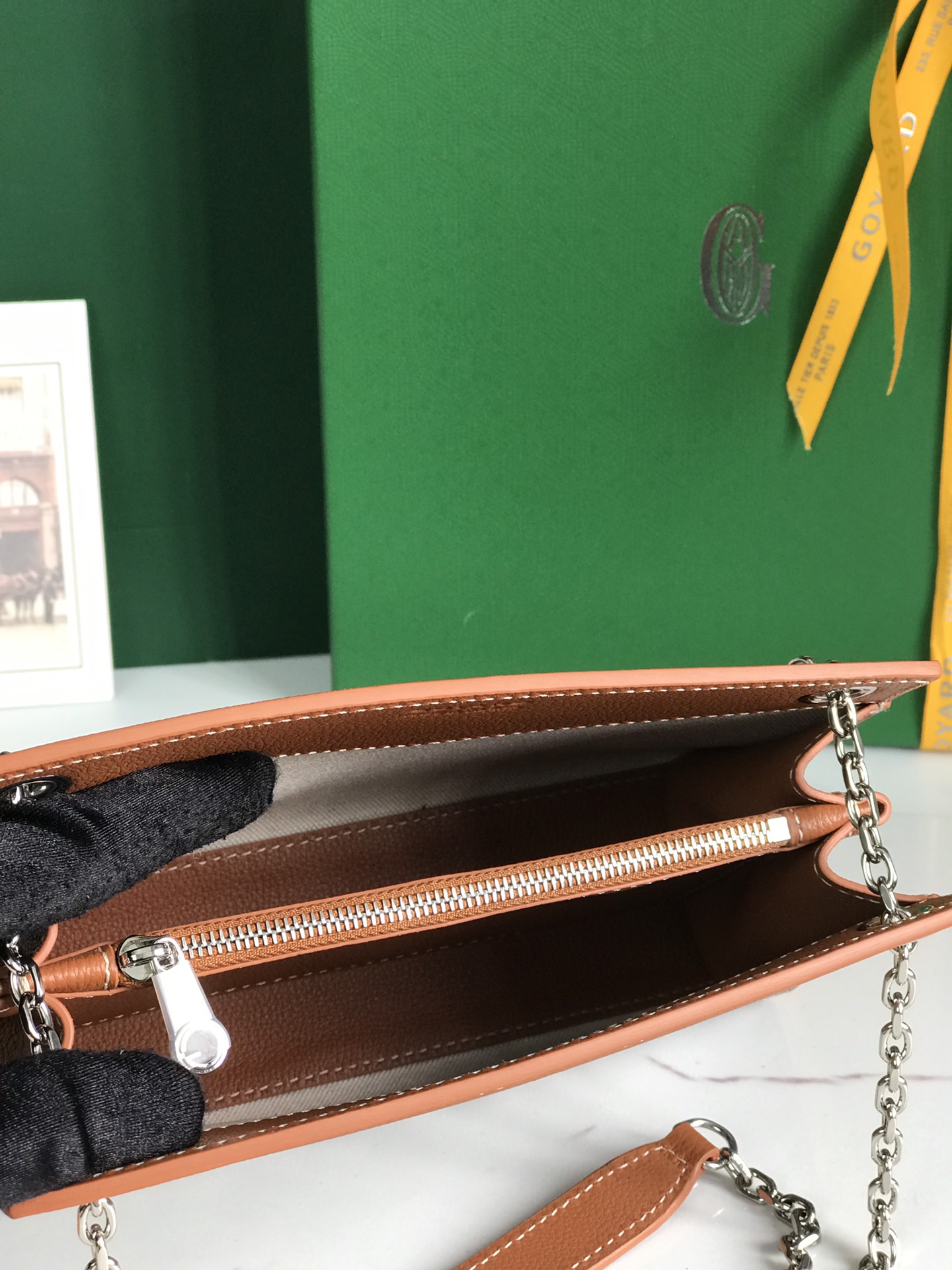 Jual Goyard Rouette Structure Mini Shoulder Bag Black