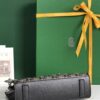 Goyard Black Goyardine Canvas And Chevroches Calfskin