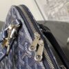 Goyard Vendôme Navy Blue Coated Canvas Mini