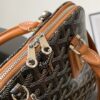 Goyard Goyardine Sac Vendome PM Black in Tan