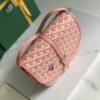 Goyard Belvedere II Messenger Bag Coated Canvas MM pink