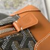 Goyard Goyardine Sac Vendome PM Black in Tan
