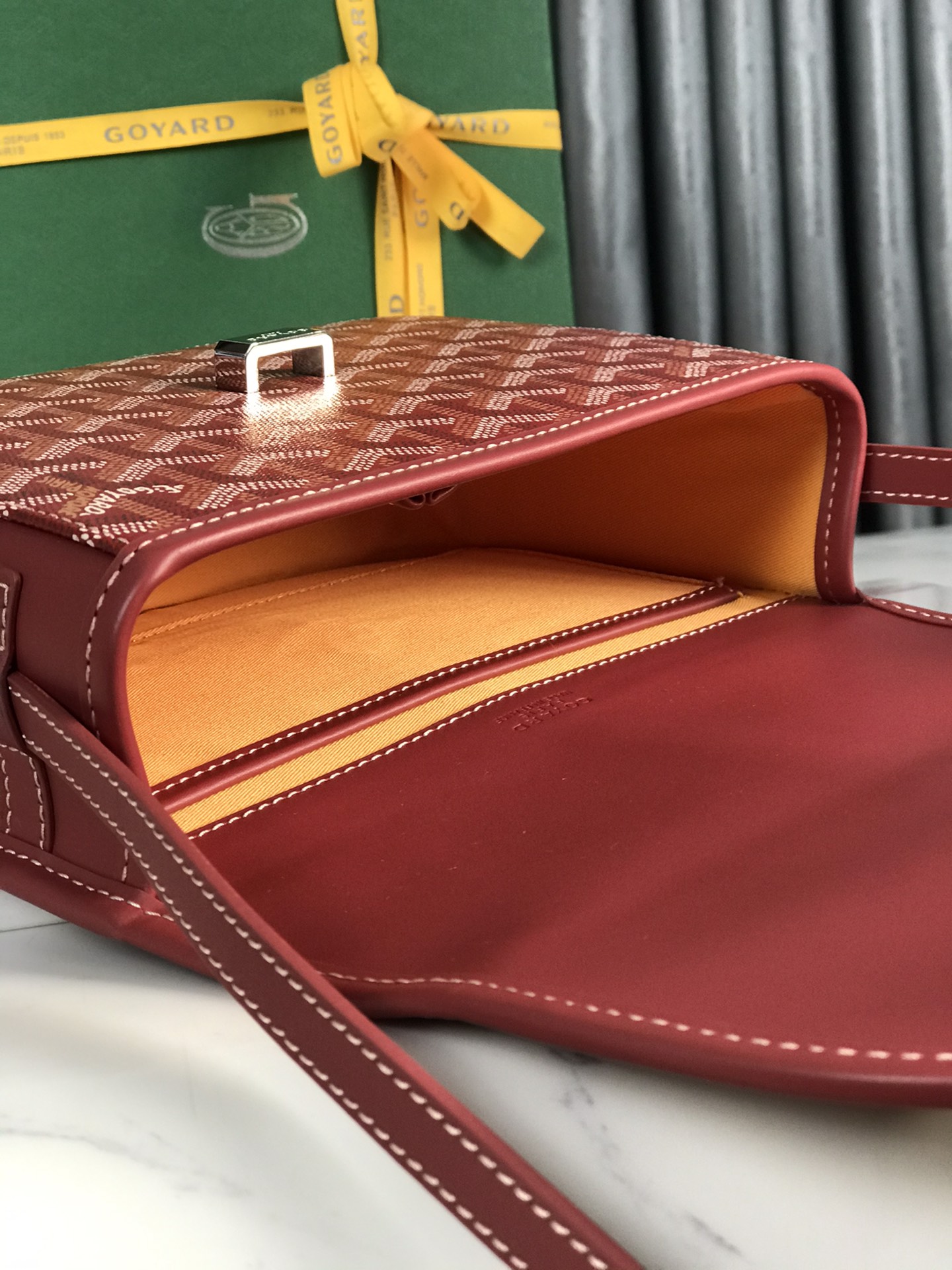 Goyard Belvedere II Messenger Bag Coated Canvas MMred