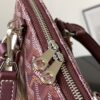 GOYARD Vendome PM Canvas Crossbody Bag Burgundy