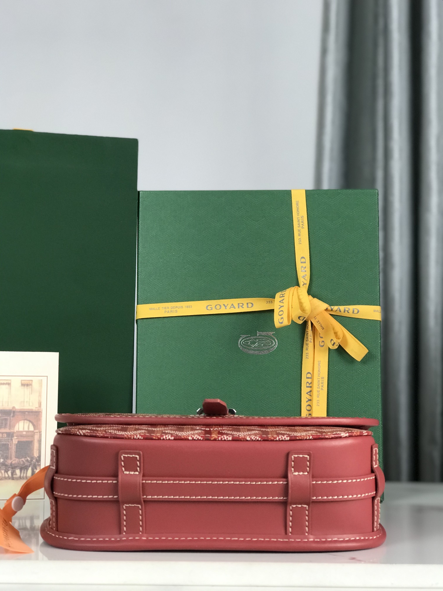 Goyard Belvedere II Messenger Bag Coated Canvas MMred