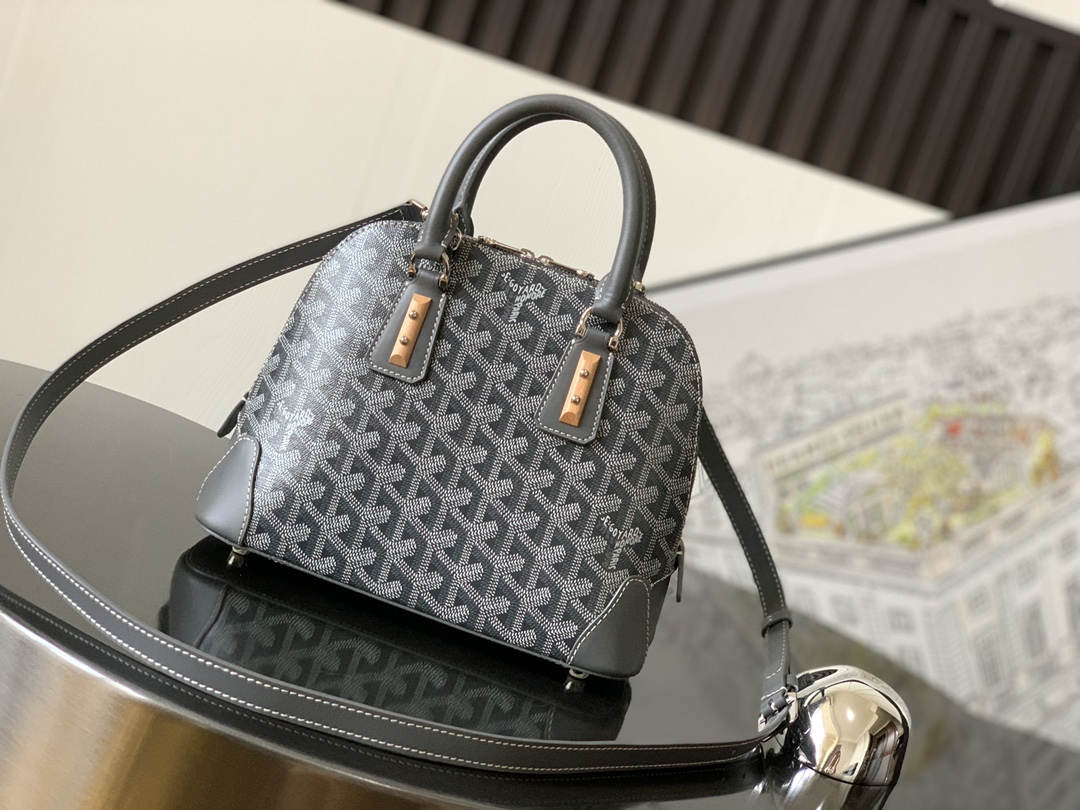 GOYARD Goyardine Mini Vendome Grey 1672266
