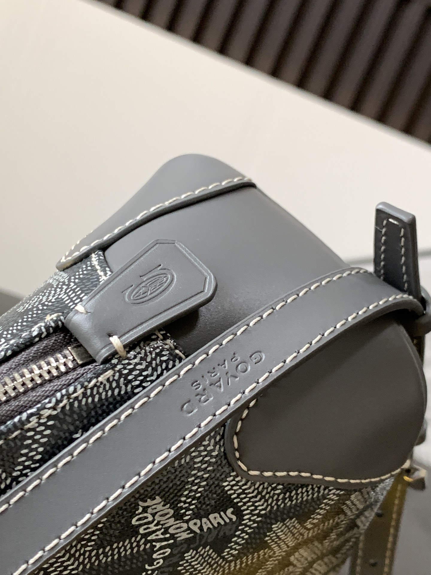 GOYARD Goyardine Mini Vendome Grey 1672266