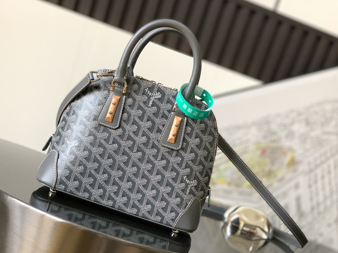 GOYARD Goyardine Mini Vendome Grey 1672266