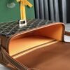 Goyard Belvedere II Messenger Bag Coated Canvas MM Black brown
