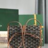 Goyard Belvedere II Messenger Bag Coated Canvas MM Black brown