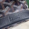 GOYARD Goyardine Petit Flot Mini Bucket Bag Blue navy