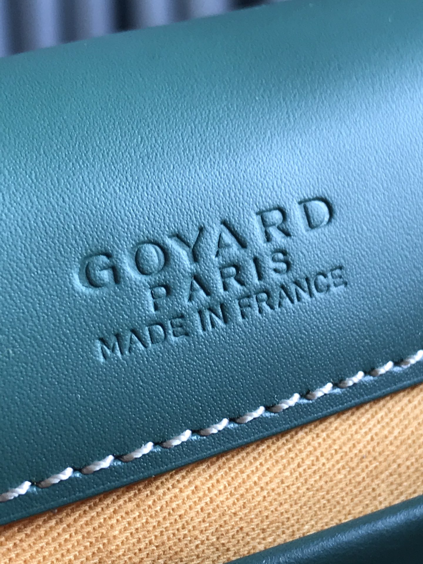 Goyard Belvedere II Messenger Bag Coated Canvas MM green