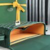 Goyard Belvedere II Messenger Bag Coated Canvas MM green