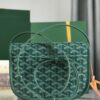Goyard Belvedere II Messenger Bag Coated Canvas MM green
